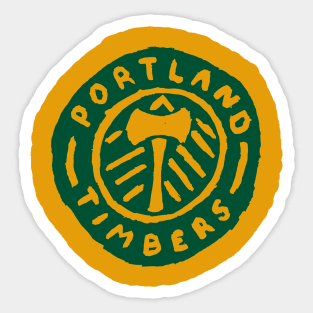 Portland Timbeeeers 14 Sticker